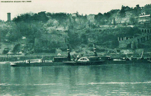 0.737 La Navigation Fluviale Le Rhone