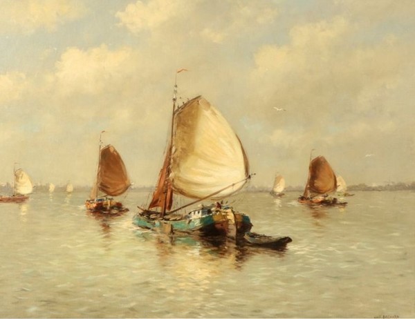 2.138 -  Péniches au "IJ" près d'Amsterdam