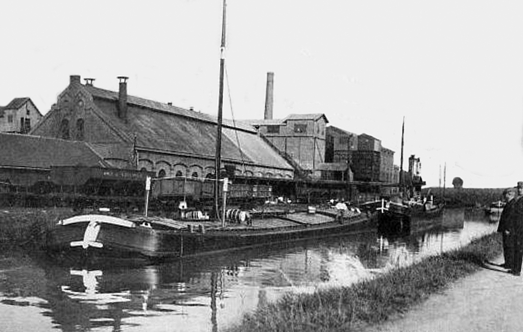 Pont de la Deule La Briquetterie de l' Escarpelle 1912